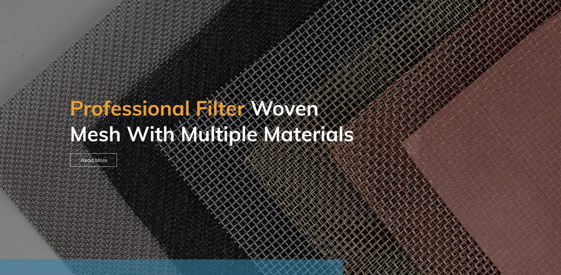 Professional Filter Woven Mesh With Multiple Materials