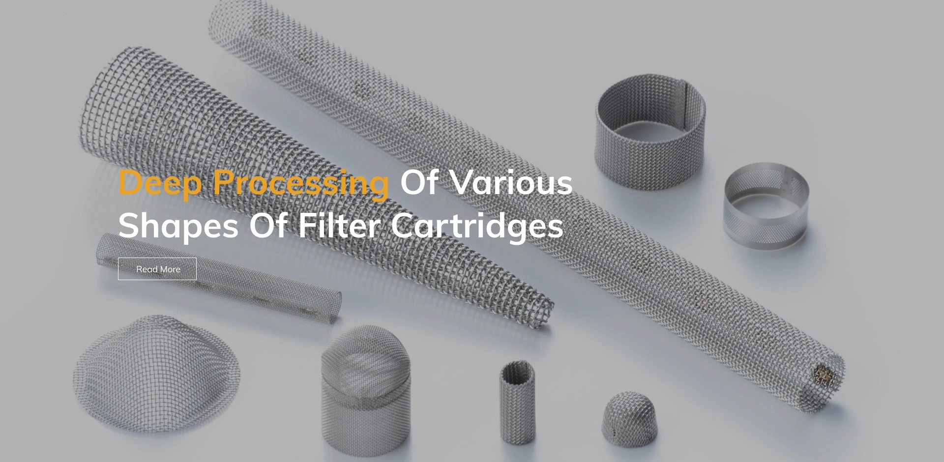 Deep Processing Of Various Shapes Of Filter Cartridges